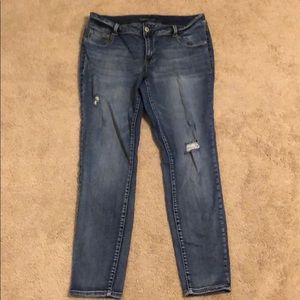 EUC Maurice’s Skinny Jeans 16 Regular